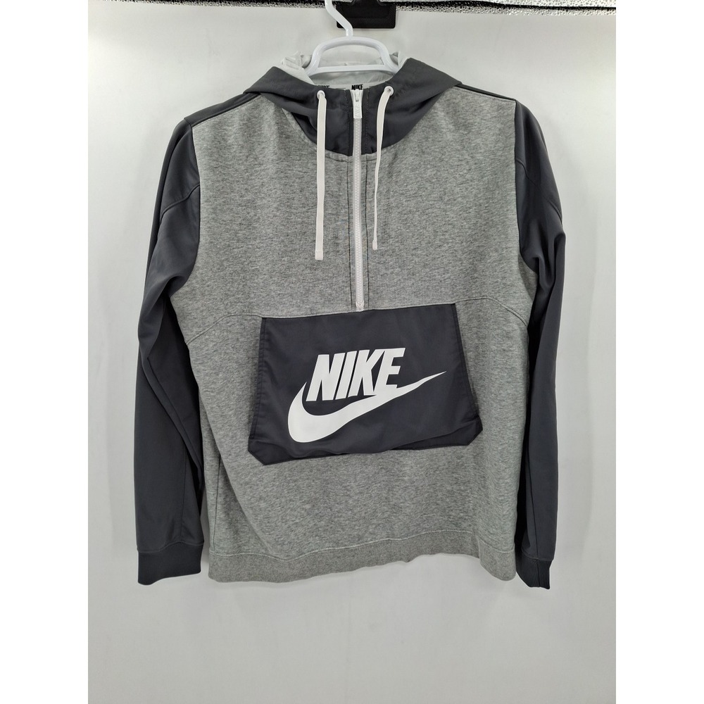 00s Nike Vintage 1/3 Zip Big Logo Large Hoodie‎